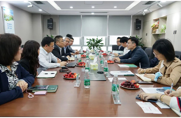 深交所、越秀區(qū)金融局等專家蒞臨資源環(huán)保進行上市工作指導
